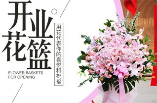 福建莆田荔城区镇海街道花篮配送